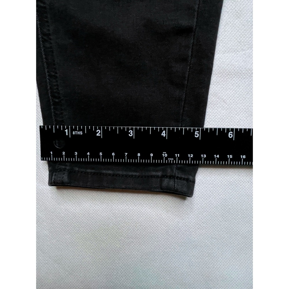 ASOS Maternity Jeans Womens UK 14 Black Skinny Over-the-Belly Stretch Denim - Picture 10 of 13